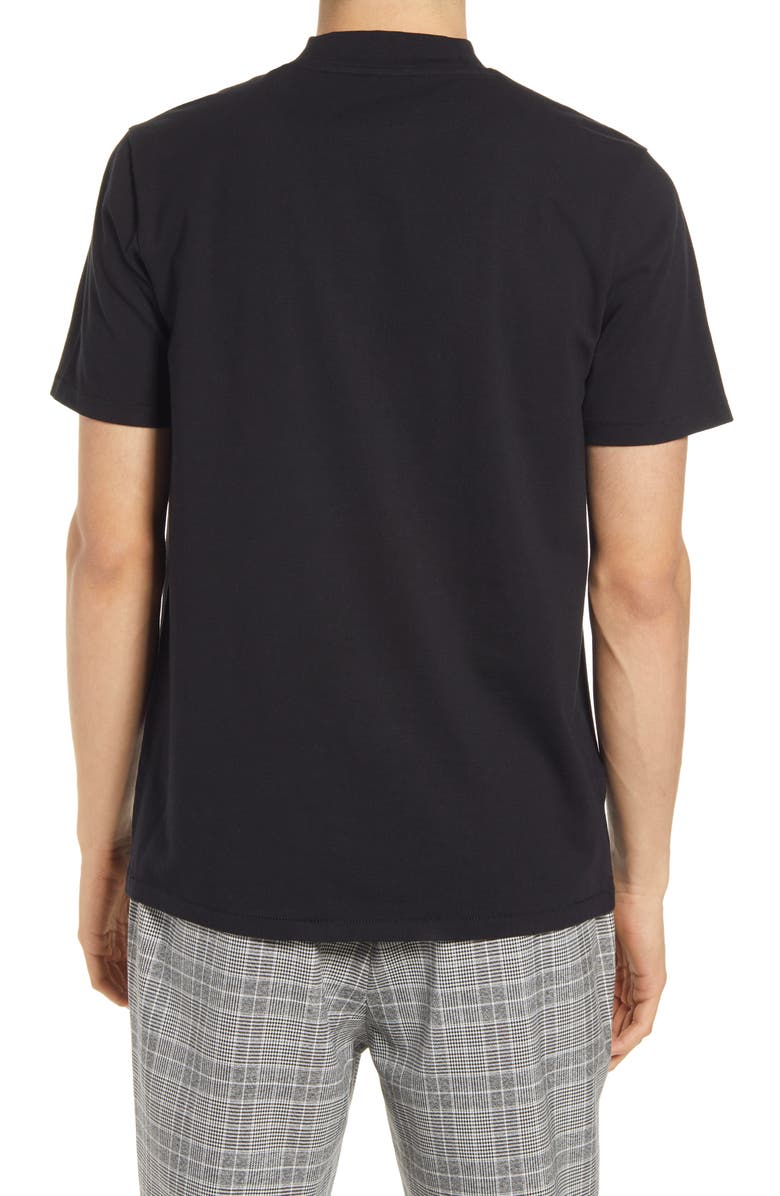 Open Edit Men's Mock Neck T-Shirt, Alternate, color, 