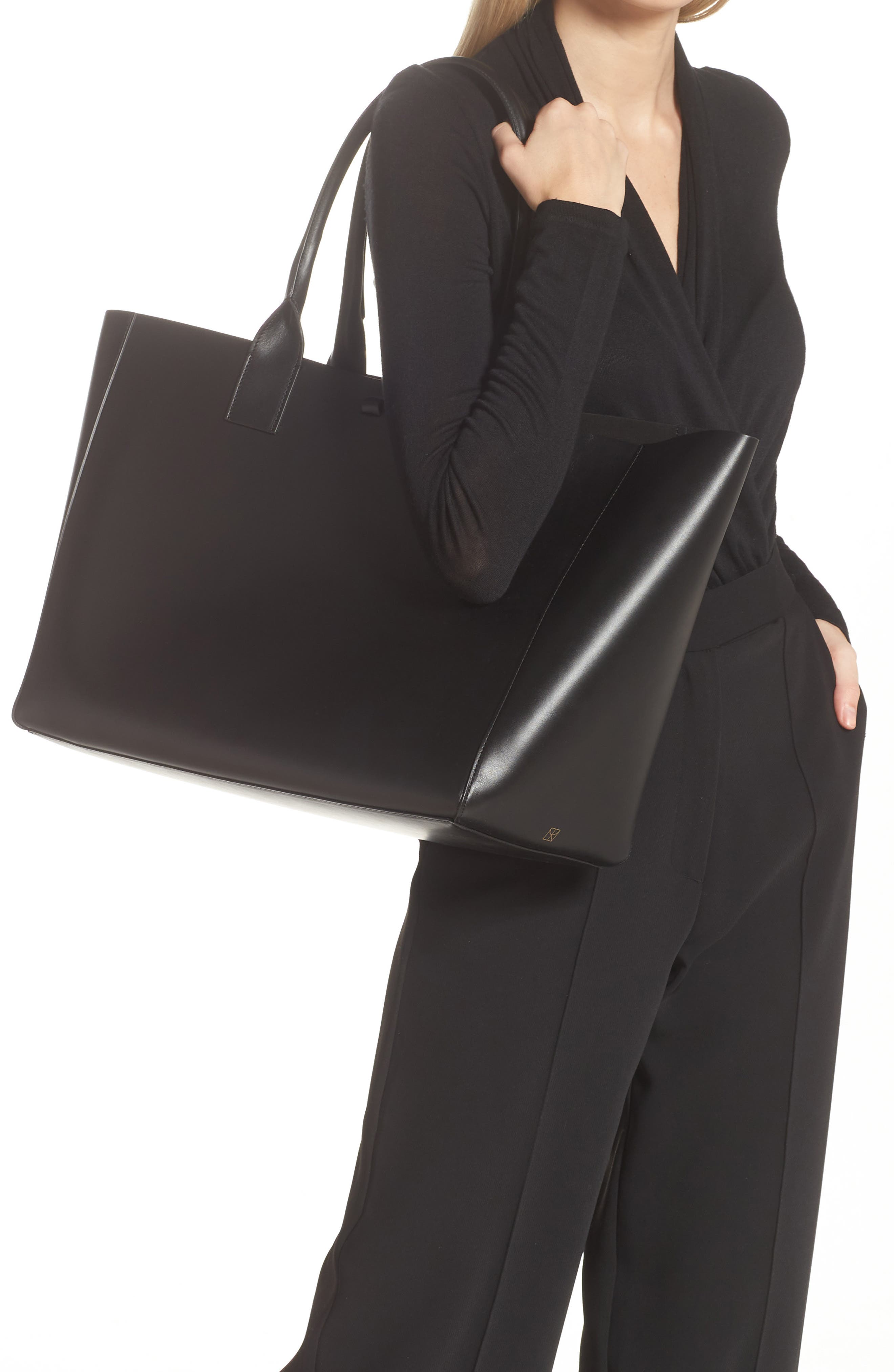 Yvonne Koné Large Filippo Leather Tote, Alternate, color, 