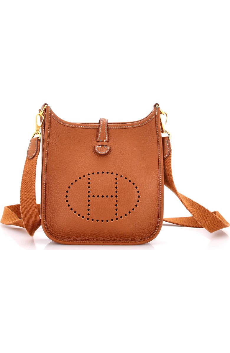 Pre-Owned Hermes Evelyne Bag Gen III Clemence TPM, Main, color, Gold