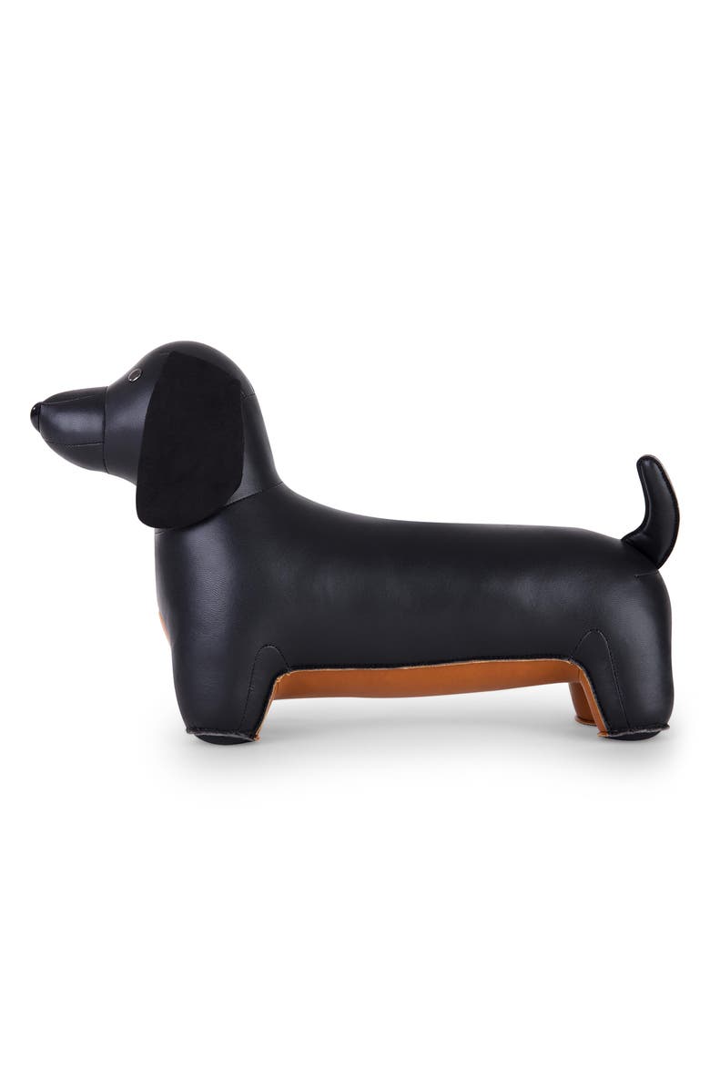 Zuny Teckel Doorstop, Alternate, color, Black