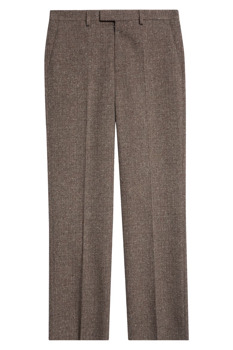 Straight Leg Trousers, Main, color, GREY MULTI