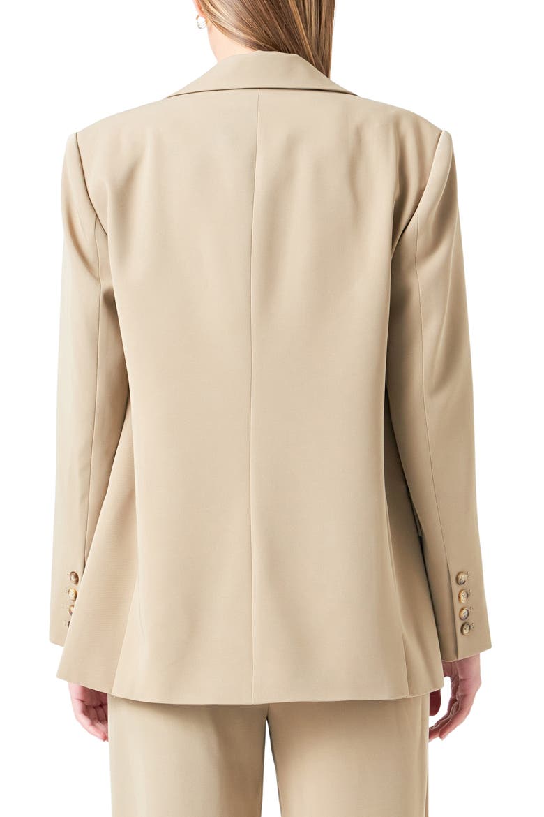 Oversize Blazer, Alternate, color, KHAKI