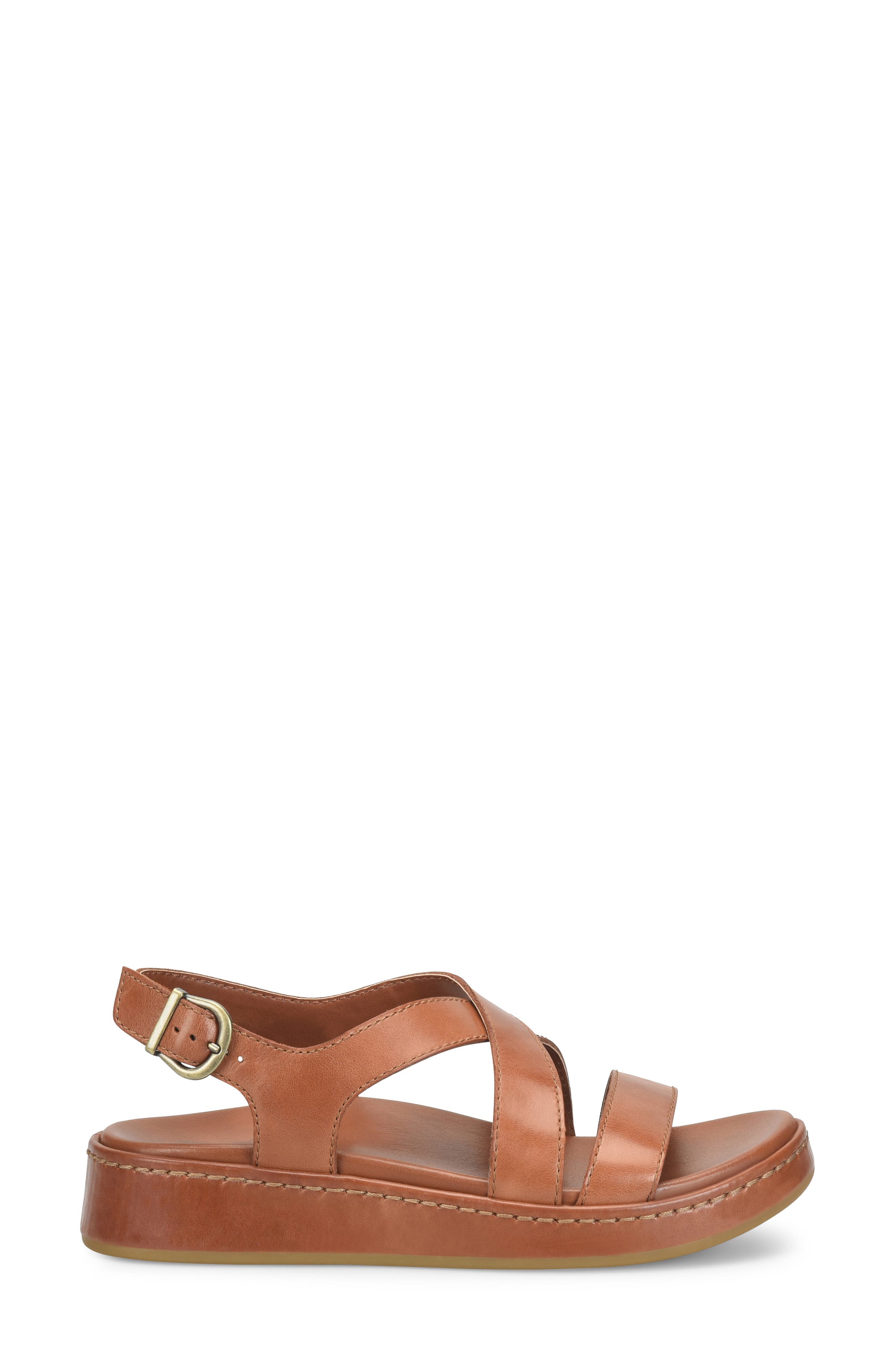Victoria Slingback Sandal, Alternate, color, DARK TAN LEATHER