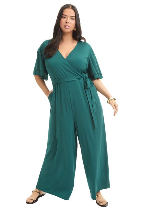 Wide-Leg Jumpsuit (Plus Available)