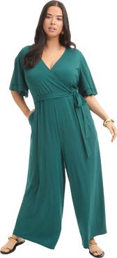 June + Vie Wide-Leg Jumpsuit