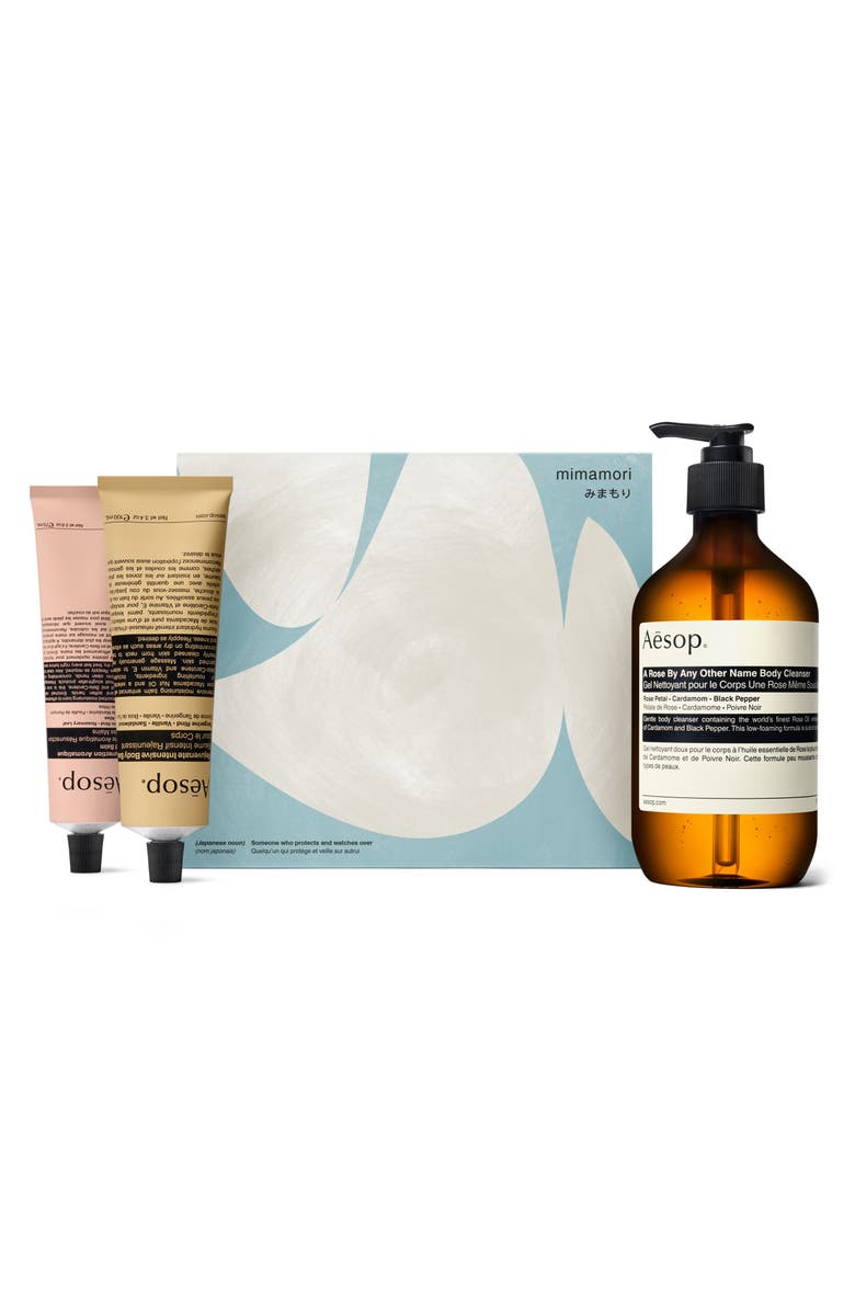 Aesop Mimamori Soap & Hand Balm Set USD $119 Value, Main, color, 