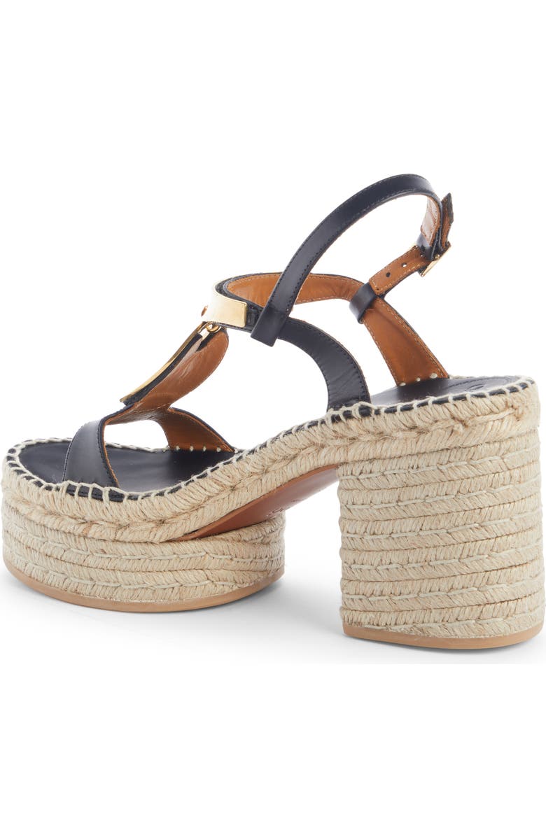 Chloé Pema Platform Espadrille Sandal, Alternate, color,