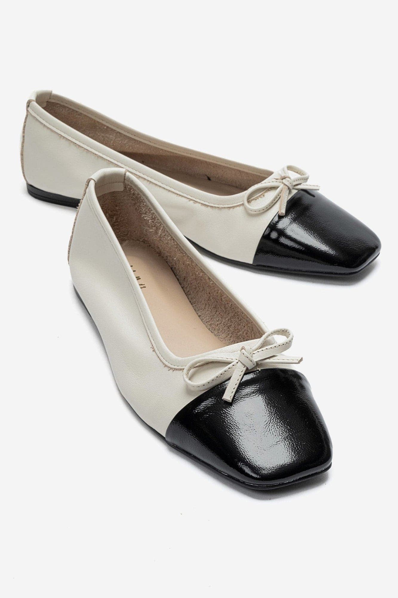 Ecru Leather