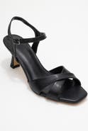 Prologue Shoes Melin Cross Strap Stiletto Sandal