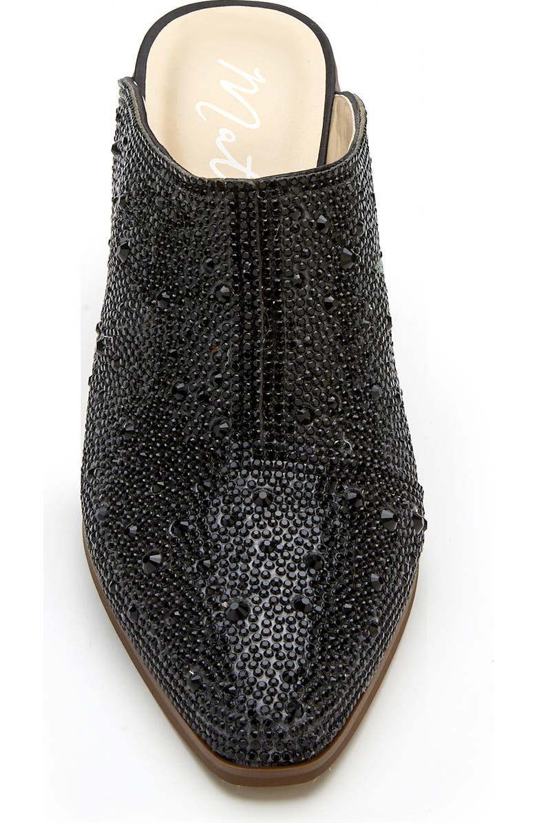Matisse Gatsby Rhinestone Pointed Toe Mule, Alternate, color,