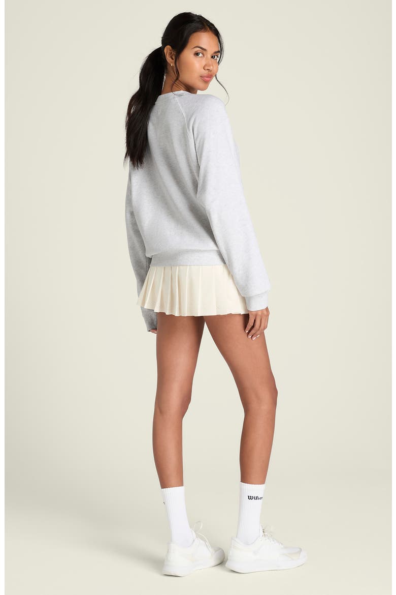 Classic Crewneck Sweatshirt, Alternate, color, CLOUD HEATHER