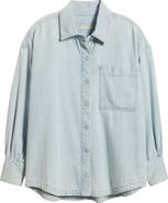Free People Ashley Denim Shirt