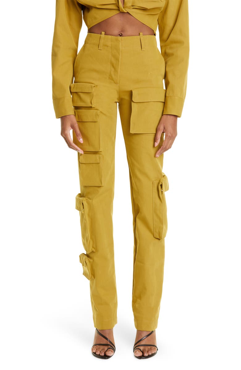 Off-White Multipocket Straight Leg Cargo Pants, Main, color, 