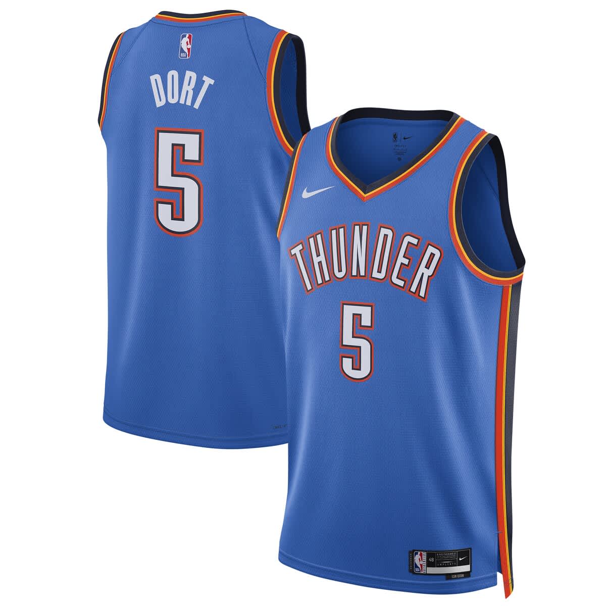 oklahoma city thunder new jerseys