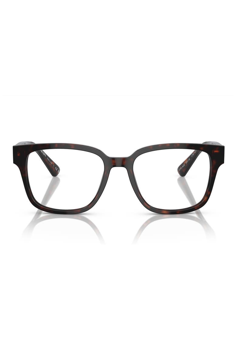 54mm Pillow Optical Glasses, Main, color, CLEAR