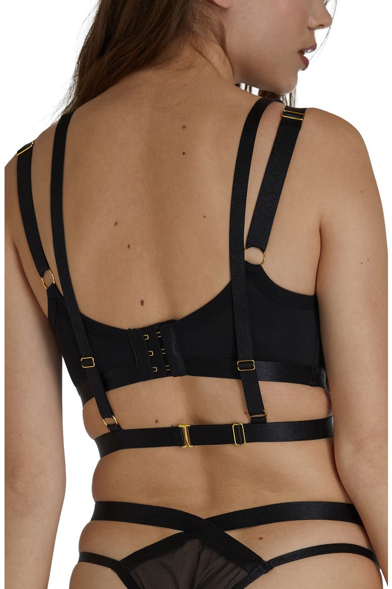 Felicity Underwire Balcony Bra, Alternate, color, BLACK