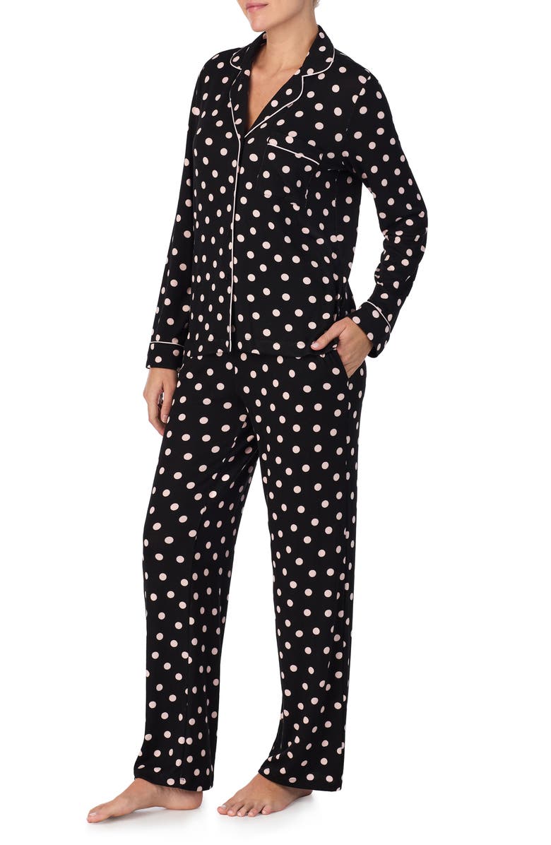 Kate Spade New York print pajamas, Alternate, color,
