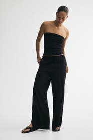 H&M Viscose-blend Drawstring Pants