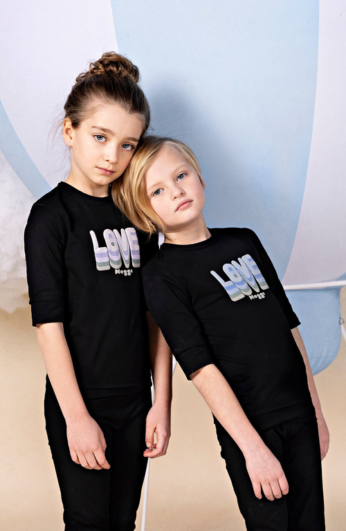 Noggiwear Layers Of Love Loungewear Set In Blue