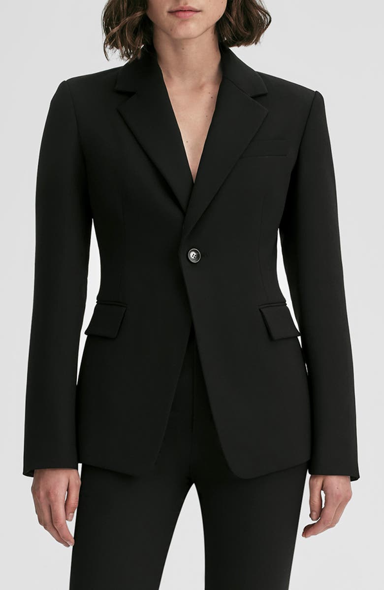 A.L.C. Eliza Wool Blend Jacket, Main, color, Black