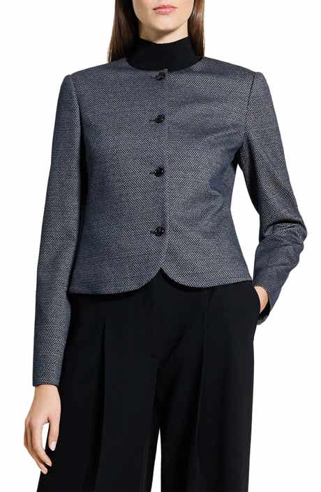 Clean Herringbone Jacket