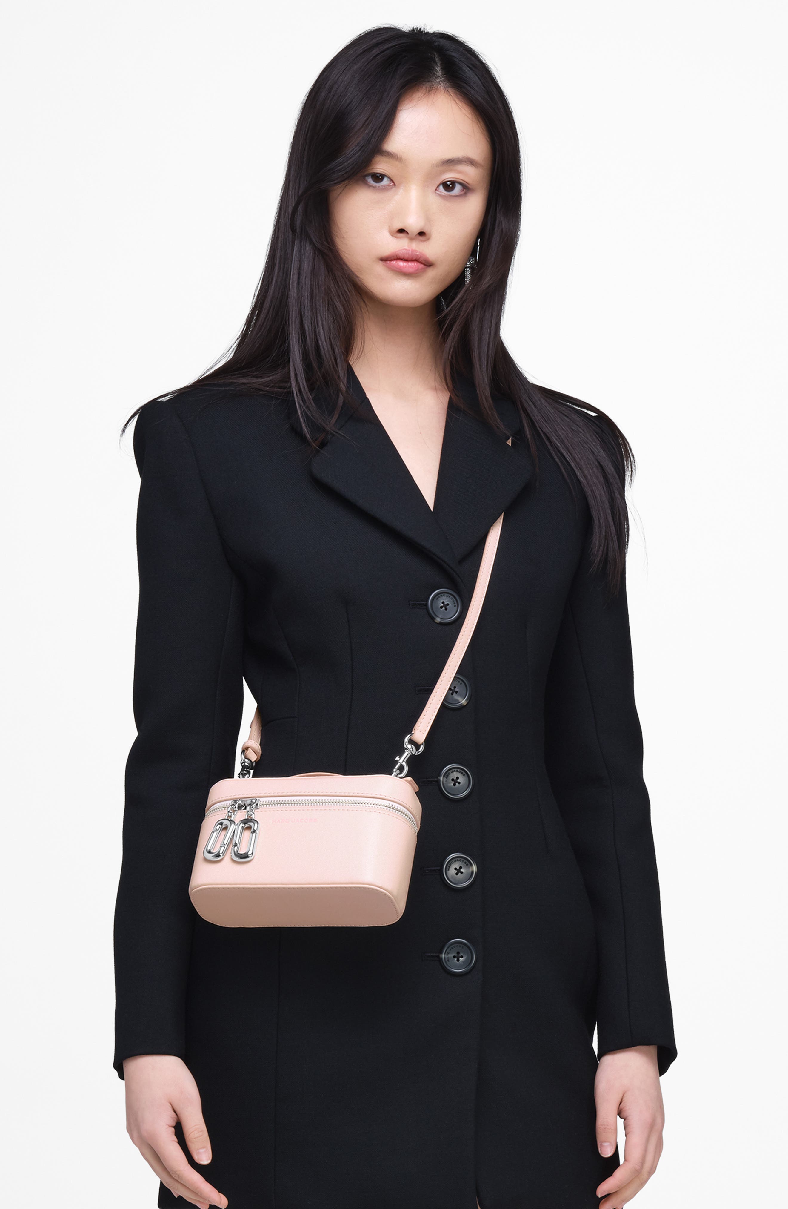 The East/West Vanity Bag, Alternate, color, POWDER PINK