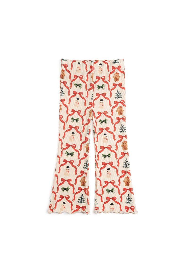 Christmas Cutie Flare Legging, Main, color, Natural