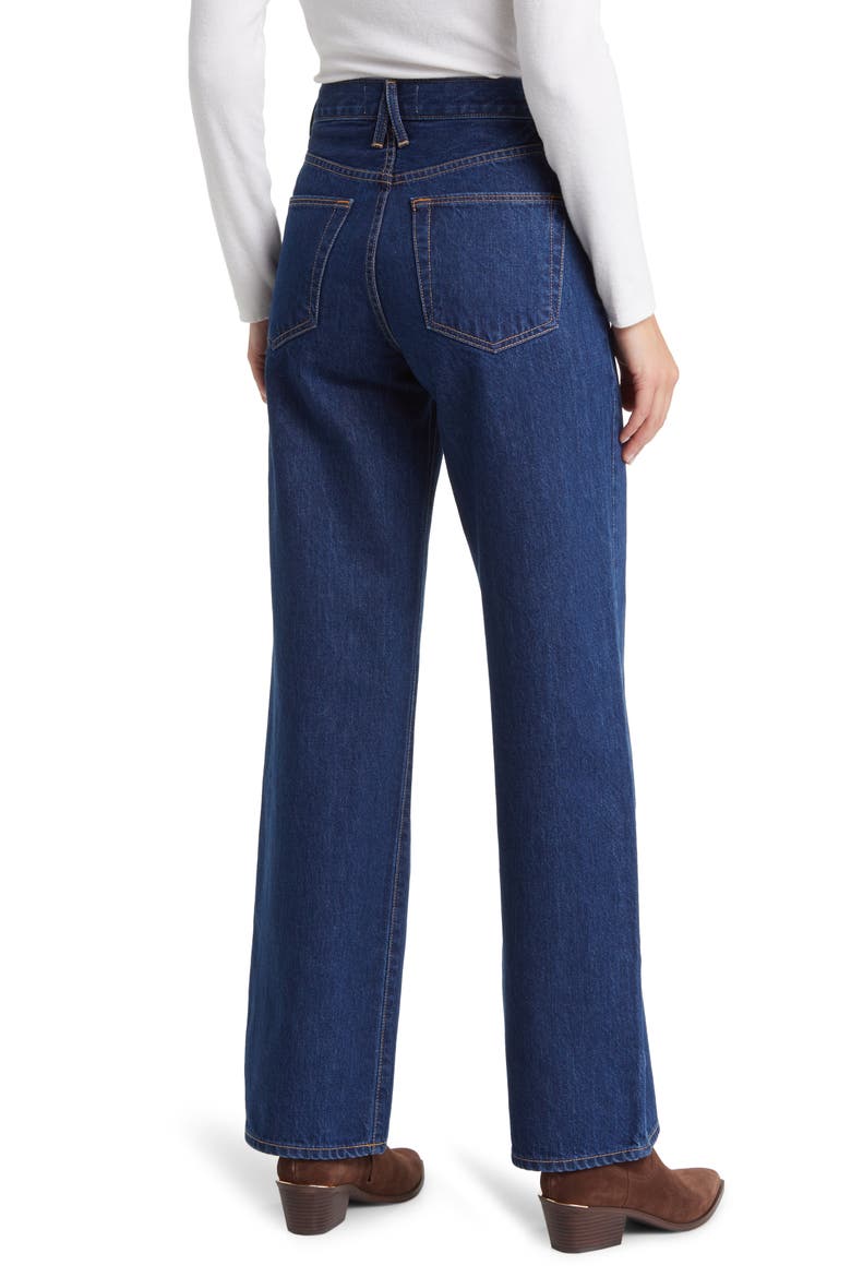Grace High Waist Wide Leg Jeans, Alternate, color, EVERMORE