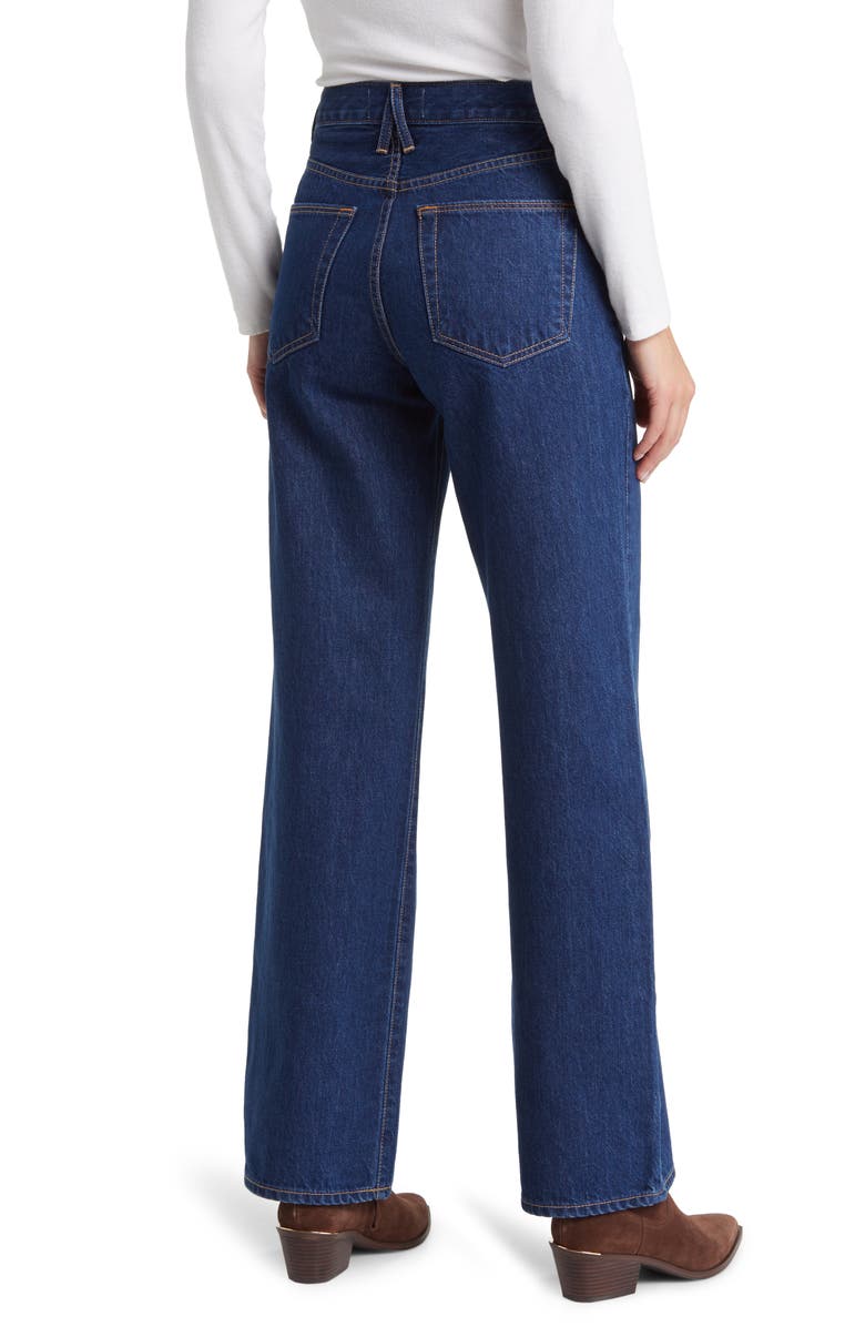 SLVRLAKE Grace High Waist Wide Leg Jeans, Alternate, color, 