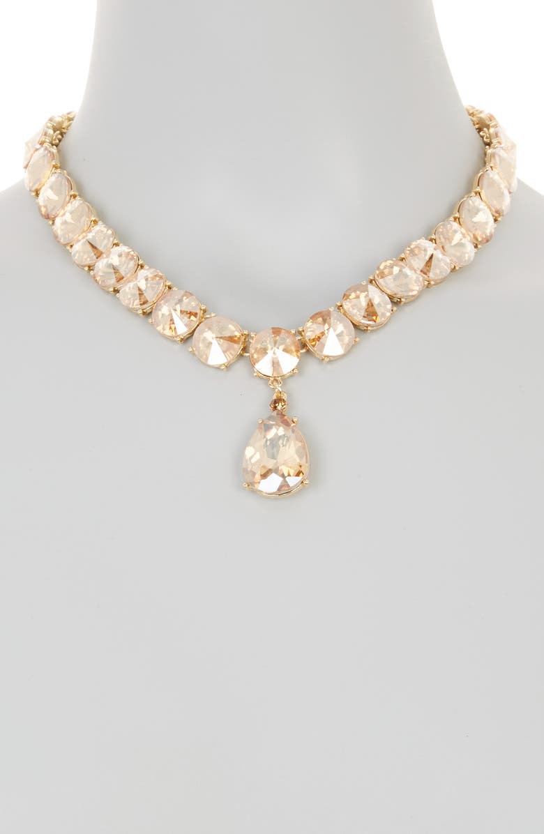 Tasha Crystal Y Necklace, Alternate, color,