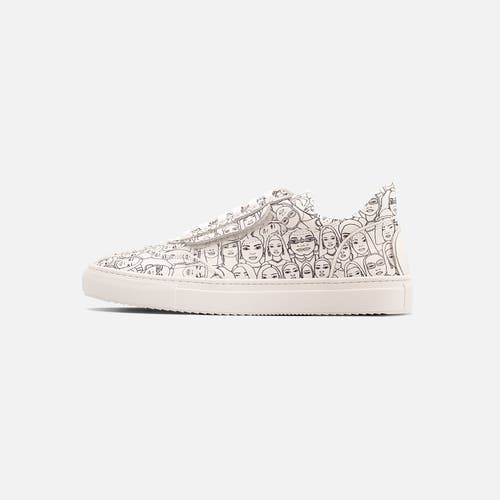 Fini Bold "ty" Sneaker In Animal Print