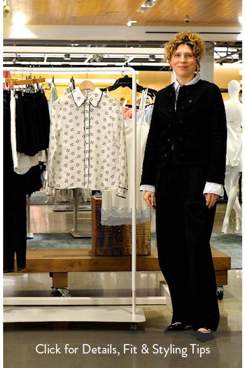 Willa Piped Silk Shirt video