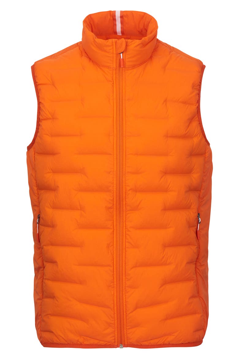 Lofoten Seamless Down Puffer Vest, Main, color, SWIMS ORANGE