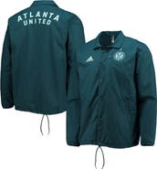 adidas Men's adidas Green Atlanta United FC Anthem Full-Snap Jacket
