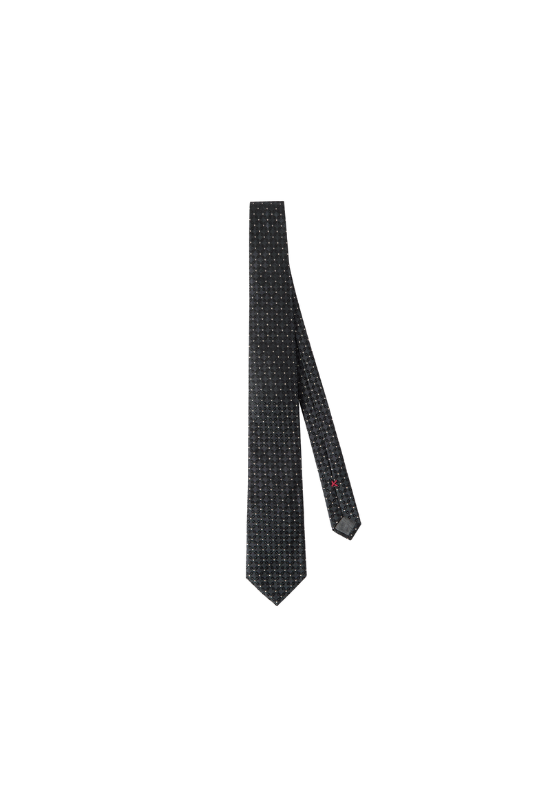 Silk jacquard tie, Alternate, color, Lead