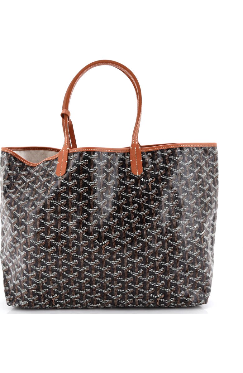 Pre-Owned Goyard Saint Louis Tote Coated Canvas PM, Alternate, color, Brown