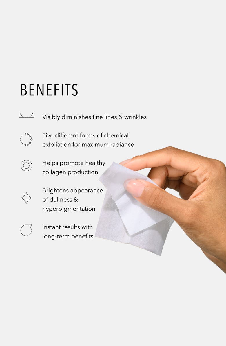 HydroPeptide 5x Power Peel Daily Resurfacing Pads, Alternate, color, 