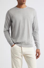 John Smedley Marcus Virgin Wool Crewneck Sweater