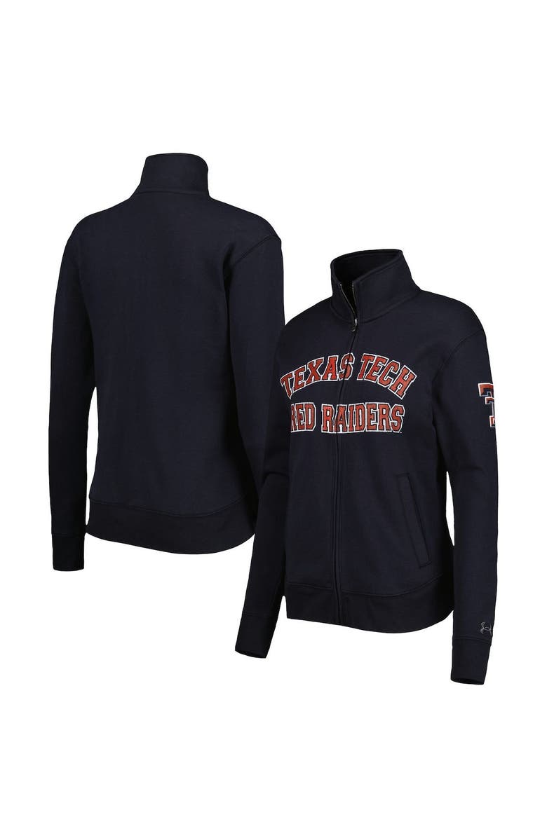 Under Armour Women's Under Armour Black Texas Tech Red Raiders All Day Full-Zip Jacket, Main, color, 