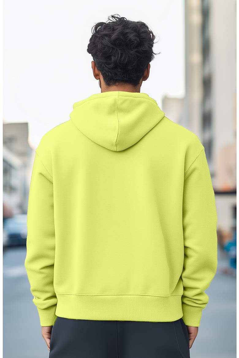 Ghost Fleece Hoodie, Alternate, color, Safety Green