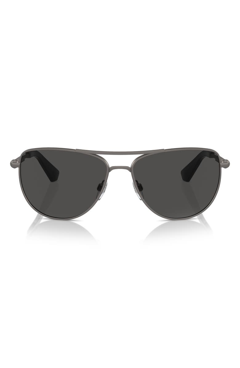 Burberry 60mm Pilot Sunglasses, Main, color, 