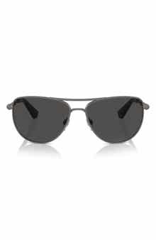 Burberry 60mm Pilot Sunglasses