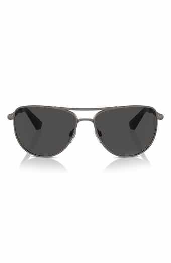 Burberry 60mm Pilot Sunglasses