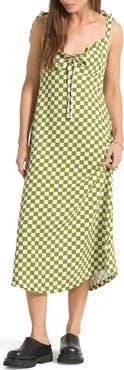 Brixton The Tie Strap Sleeveless Midi Dress