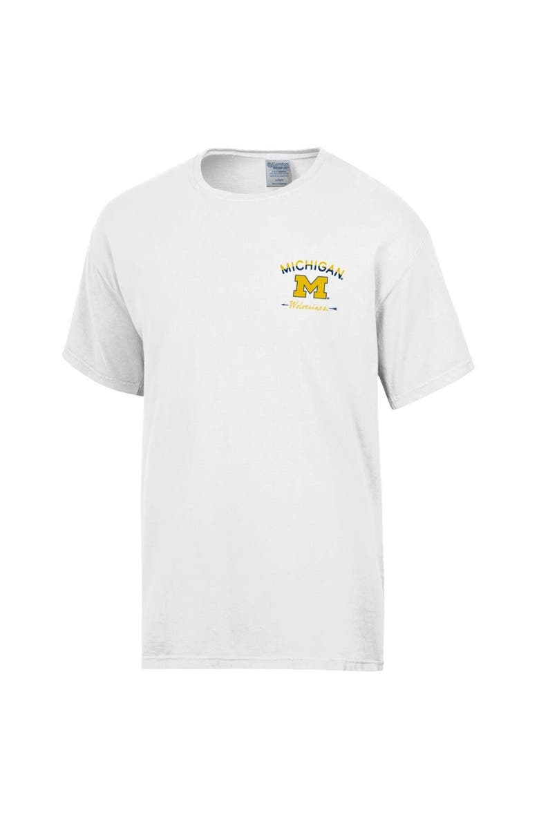 Comfort Wash Men's Comfort Wash White Michigan Wolverines Great Outdoors T-Shirt, Alternate, color, White