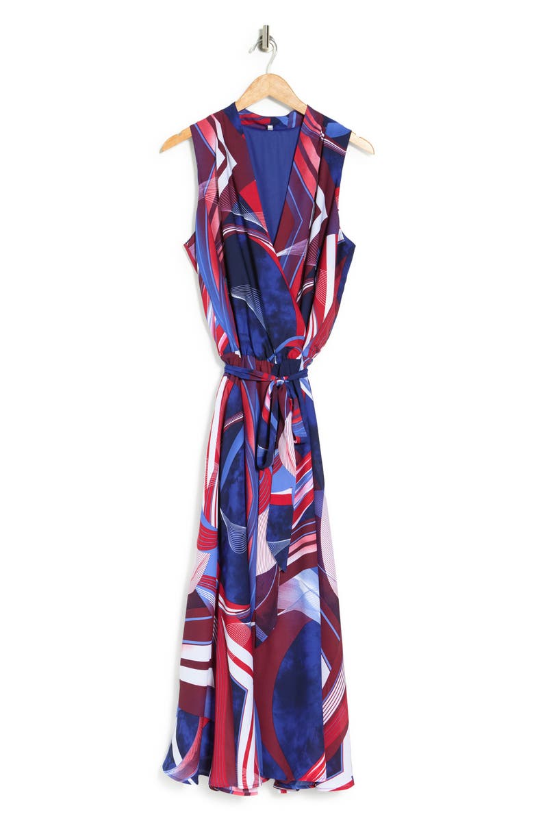 BY DESIGN Spain Printed Maxi Dress, Alternate, color, Multi