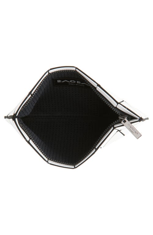 Bao Bao Issey Miyake Lucent Zip Pouch In White