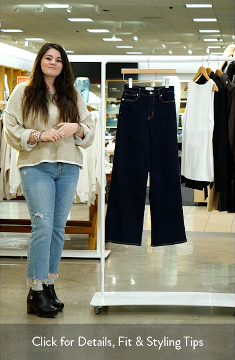 Le Slim Palazzo Ankle Jeans, sales video thumbnail