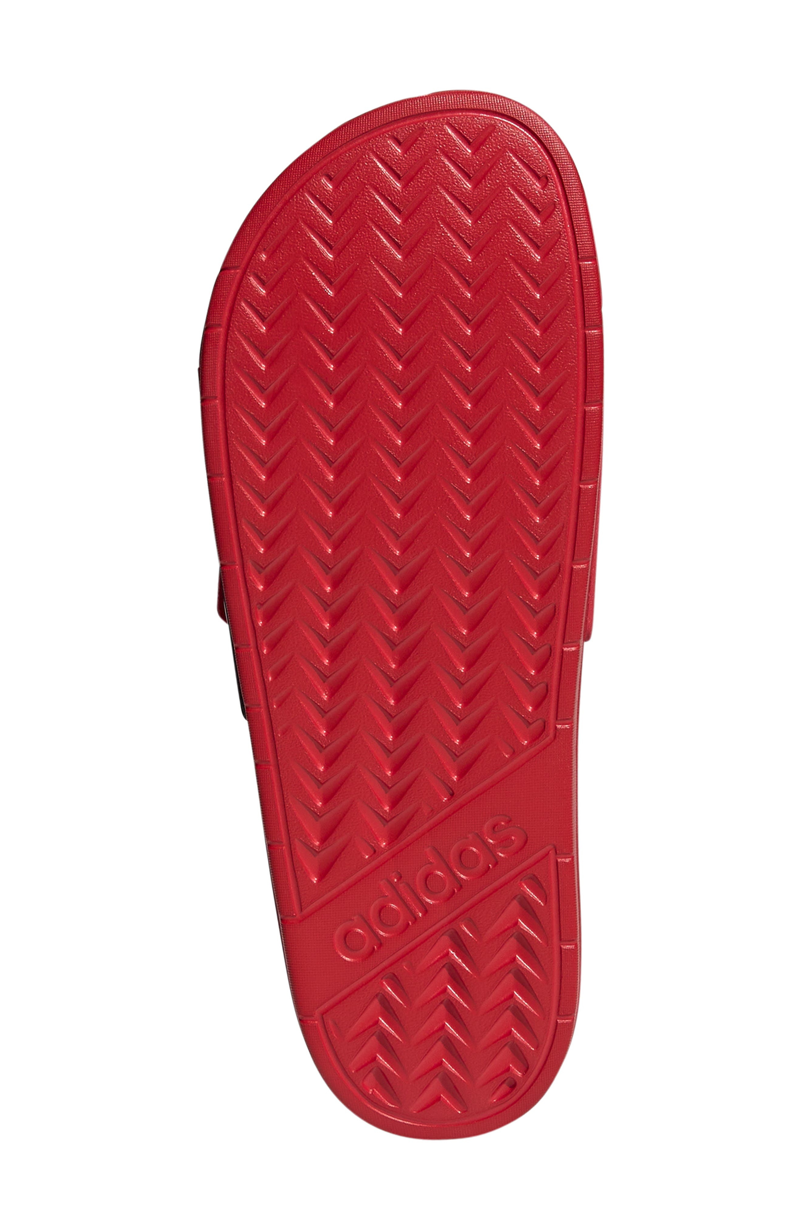 adidas Adilette Machester United Slide Sandal, Alternate, color, 