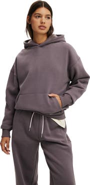 COTTON ON BODY Women's Active Plush Premium Graphic Hoodie